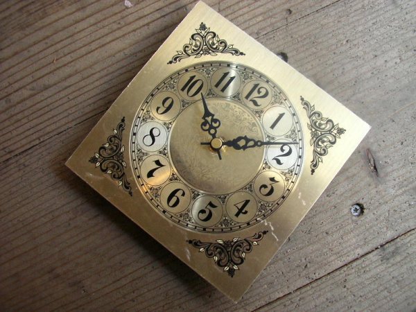 画像3: 1960年代頃のアメリカの無名・文字盤時計・角型・テレフォン・ダイアル