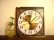 画像2: １９８０年代頃のシチズン・アワー・ストライク・文字盤時計（角型・金色） (2)