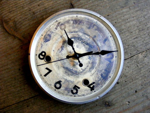 画像3: 昭和中期頃・林時計・アンティーク・振り子時計・文字盤・掛け時計（電池式・スイープ・クォーツ）