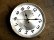 画像3: 昭和30年代頃・セイコーソノーラ・アンティーク・振り子時計・文字盤・掛時計・白色（電池式・スイープ・クォーツ） (3)