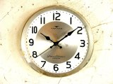 昭和30年代頃・セイコーソノーラ・アンティーク・振り子時計・文字盤・掛時計・白色（電池式・スイープ・クォーツ）