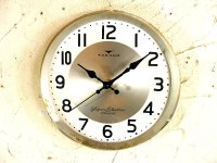昭和30年代頃・セイコーソノーラ・アンティーク・振り子時計・文字盤・掛時計・白色（電池式・スイープ・クォーツ）