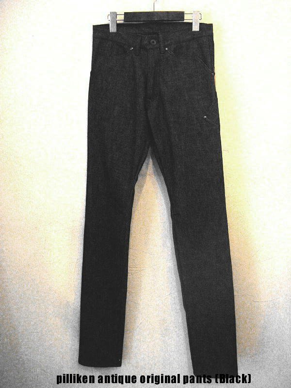 画像1: pilliken antique original pants (black)