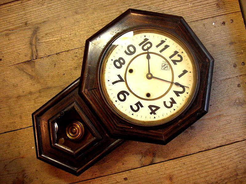 明治頃の林時計・八角時計（クォーツ改造）が入荷しました。