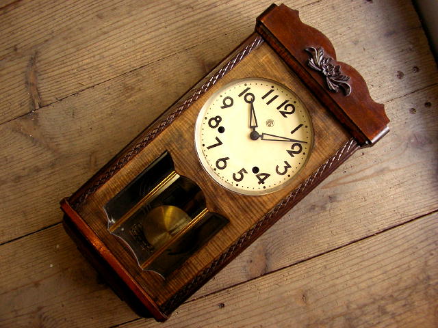 オキュパイド・ジャパン製のアイチ時計・振り子時計・クォーツ改造が入荷しました。