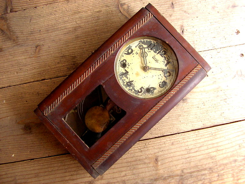 アンティーク・振り子時計の Meiji・明治時計が入荷しました。