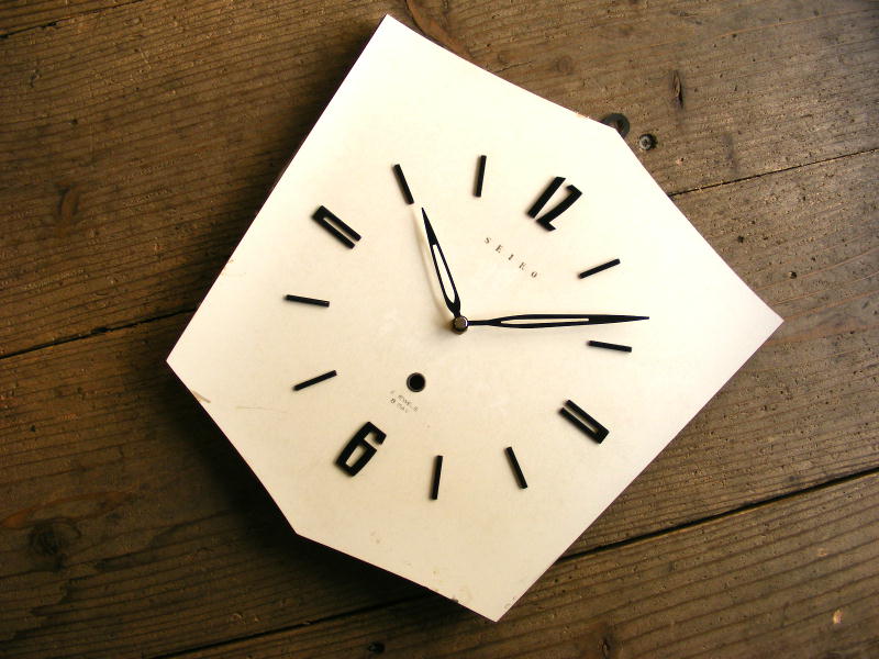昭和初期頃のアンティーク・クロックのセイコー・振り子時計・NO.5302・文字盤時計が仕上がりました。