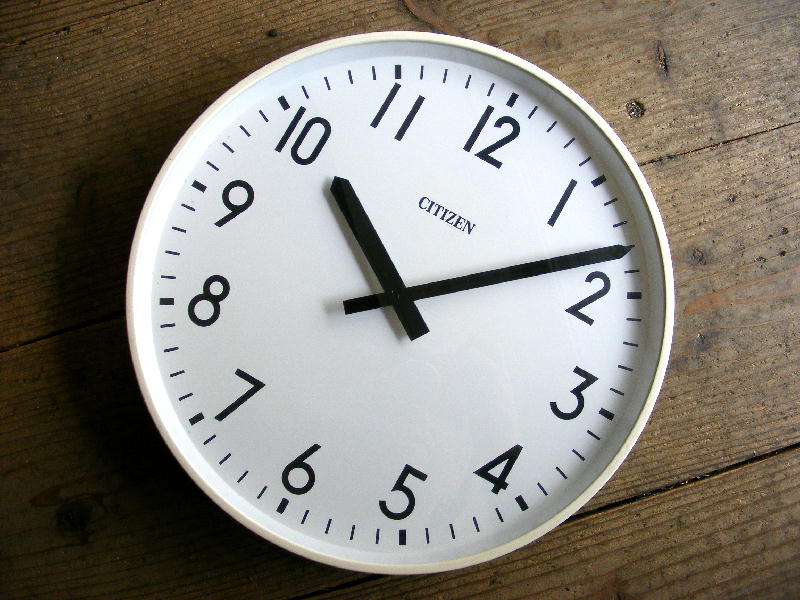 シチズン・電気子時計・学校用・設備時計・NO.7459（電池式・クォーツ改造）が仕上がりました。