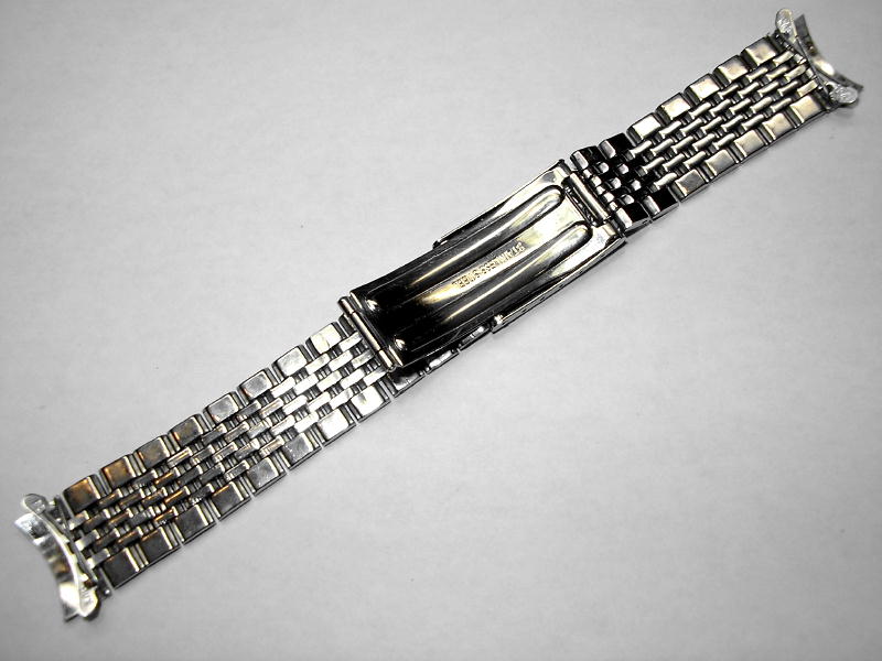 キングセイコー・純正・ステンレス・ブレスレット（ベルト）・18ミリ・フラッシュフィット型・KS・オリジナル・ベルト、国産腕時計、