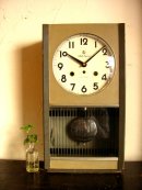 画像: 昭和30年代頃のアイチ・スーペリア振り子時計（時報ストライク・クォーツ改造）が入荷しました。