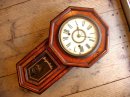 画像: 明治頃のセイコー舎・八角時計・赤茶（クォーツ改造）が入荷しました。