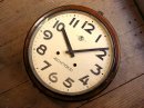 画像: 大正頃のアイチ時計・丸時計・茶色（クォーツ改造）が仕上がりました。
