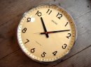 画像: 昔のセイコー・トランジスター・学校用・掛時計・３６cm・初期型（スイープ・クォーツ改造）が仕上がりました。