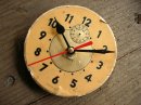 画像:  1960年代頃のアメリカ・ギルバート・アンティーク・クロックの文字盤の掛時計が入荷しました。