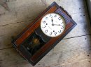 画像: 昭和初期頃のアンティーク・クロックの精工舎・振り子時計・角型（電池式・クォーツ改造）が仕上がりました。