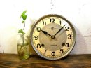 画像: アンティーク・クロックの昭和初期頃・AIKOSHA・愛工舎・アンティーク・振り子時計・文字盤・掛時計・電池式・クォーツが仕上がりました。