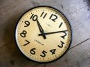 画像: 昭和初期頃のアンティーク・クロックの精工舎電気時計・トーマス型（電池式・クォーツ改造）が仕上がりました。