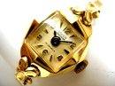 画像: アンティーク腕時計のGruen・グリュエン・プレシジョン・17ジュエルス・レディースアンティークウォッチ・イエロー・ゴールドフィールド・手巻・アンテーク（電池式・クォーツ改造）が仕上がりました。