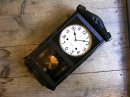 画像: アンティーク・クロックの昭和初期頃・精工舎・振り子時計・NO.1742（電池式・クォーツ改造）が仕上がりました。