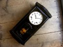 画像: 昭和初期頃のアンティーク柱時計の精工舎・振り子時計・#1559（電池式・クォーツ改造） が仕上がりました。