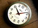 画像: 昭和30年代のアンティーククロックの東京時計・Fluｘ・フラックス・モーター・クロック・4石（電池式・スイープ・クォーツ改造）が仕上がりました。