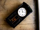 画像: 昭和初期頃の古時計の精工舎・振り子時計・#1601（電池式・クォーツ改造）が仕上がりました。