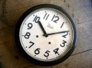 画像: 大正頃・明治時計・丸型・振り子時計（電池式・クォーツ改造）が仕上がりました。