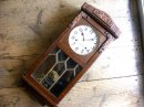 画像: 昭和初期頃・精工舎・振り子時計・中型・1722（電池式・クォーツ改造）が仕上がりました。