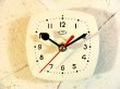 画像1: 1960年代頃・ロシア・時計マーク・アンティーク・クロック・文字盤・掛時計・電池式・スイープ・クォーツ (1)
