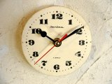 画像: 1960年代頃・ロシア・Jantar・４Jewels・アンティーク・クロック・文字盤・掛時計・電池式・スイープ・クォーツ