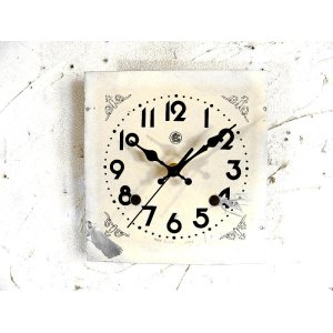 画像: 昭和20年代・オキュパイド・ジャパン・愛知時計・アンティーク・振り子時計・文字盤・掛時計