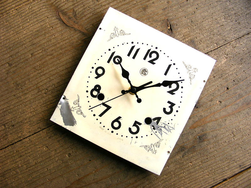 画像3: 昭和20年代・オキュパイド・ジャパン・愛知時計・アンティーク・振り子時計・文字盤・掛時計 (3)