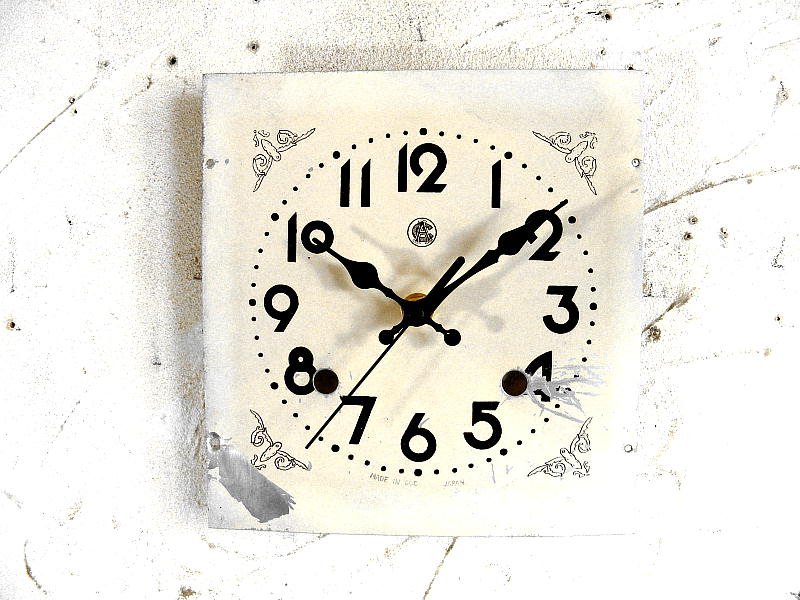 画像1: 昭和20年代・オキュパイド・ジャパン・愛知時計・アンティーク・振り子時計・文字盤・掛時計 (1)